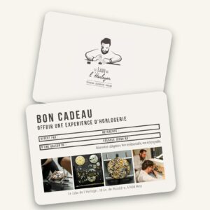 Bon cadeau Le Labo de l Horloger — offrir une expérience d horlogerie à Metz